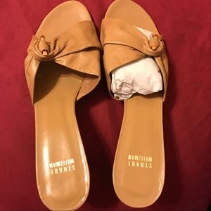 Brand new Stuart Weitzman slide. Made in Spain